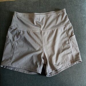 Gray Women's Athletic Shorts